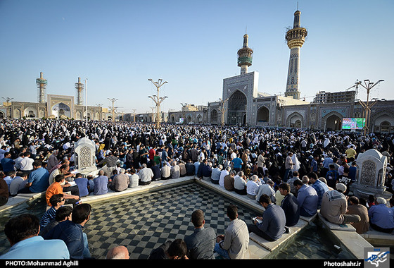 گزارش تصویری | مراسم دعای پر فیض عرفه در حرم رضوی | عکاس : محمد عقیلی /شهرآرا