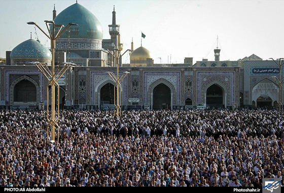 گزارش تصویری| اقامه ی نماز عید قربان در مشهد|  عکس : علی عبداللهی / شهرآرا