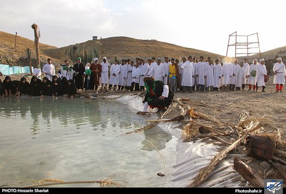 گزارش تصویری : بازسازی واقعه غدیر خم در مشهد | عکاس : حسین شریعت /شهرآرا