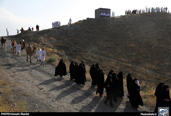 گزارش تصویری : بازسازی واقعه غدیر خم در مشهد | عکاس : حسین شریعت /شهرآرا