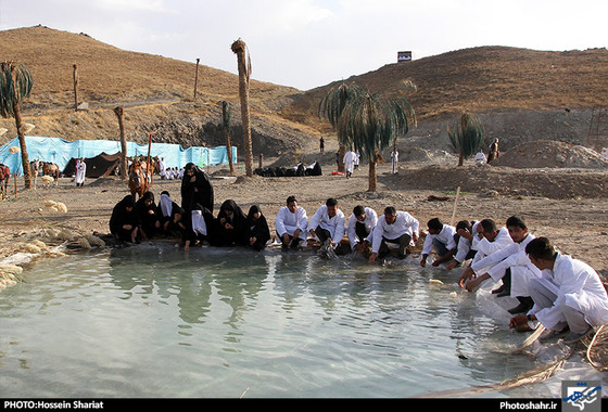گزارش تصویری : بازسازی واقعه غدیر خم در مشهد | عکاس : حسین شریعت /شهرآرا