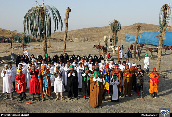 گزارش تصویری : بازسازی واقعه غدیر خم در مشهد | عکاس : حسین شریعت /شهرآرا
