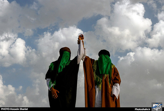 گزارش تصویری : بازسازی واقعه غدیر خم در مشهد | عکاس : حسین شریعت /شهرآرا