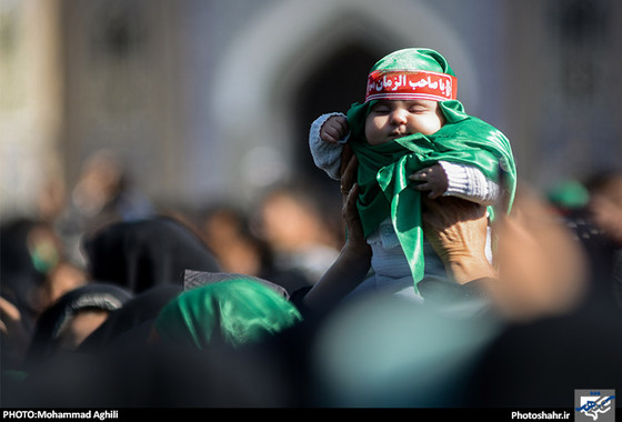 گزارش تصویری| مراسم شیرخوارگان حسینی در حرم رضوی| عکاس : محمد عقیلی /شهرآرا