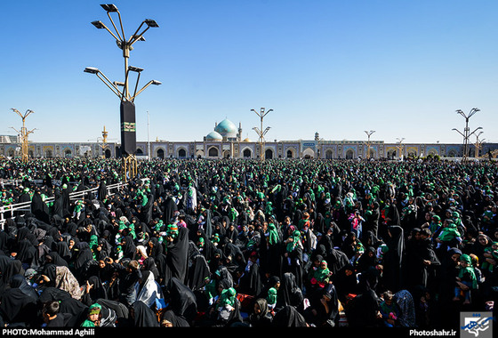 گزارش تصویری| مراسم شیرخوارگان حسینی در حرم رضوی| عکاس : محمد عقیلی /شهرآرا