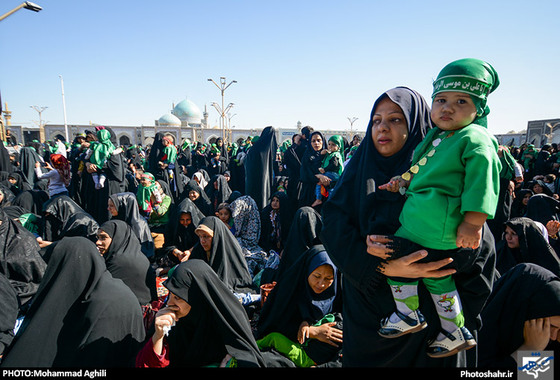 گزارش تصویری| مراسم شیرخوارگان حسینی در حرم رضوی| عکاس : محمد عقیلی /شهرآرا