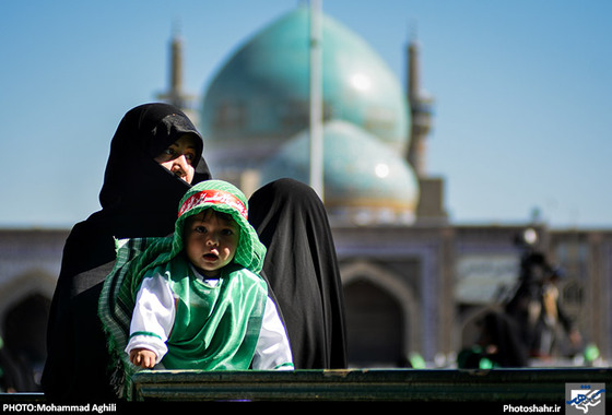 گزارش تصویری| مراسم شیرخوارگان حسینی در حرم رضوی| عکاس : محمد عقیلی /شهرآرا