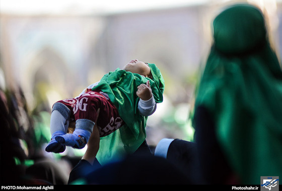 گزارش تصویری| مراسم شیرخوارگان حسینی در حرم رضوی| عکاس : محمد عقیلی /شهرآرا