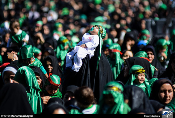 گزارش تصویری| مراسم شیرخوارگان حسینی در حرم رضوی| عکاس : محمد عقیلی /شهرآرا