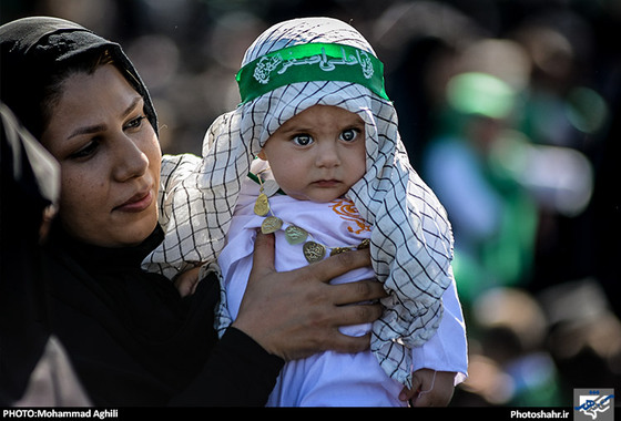 گزارش تصویری| مراسم شیرخوارگان حسینی در حرم رضوی| عکاس : محمد عقیلی /شهرآرا