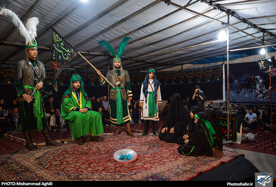 گزارش تصویری | آیین سنتی تعزیه خوانی | عکاس: محمد عقیلی /شهرآرا