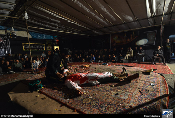 گزارش تصویری | آیین سنتی تعزیه خوانی | عکاس: محمد عقیلی /شهرآرا
