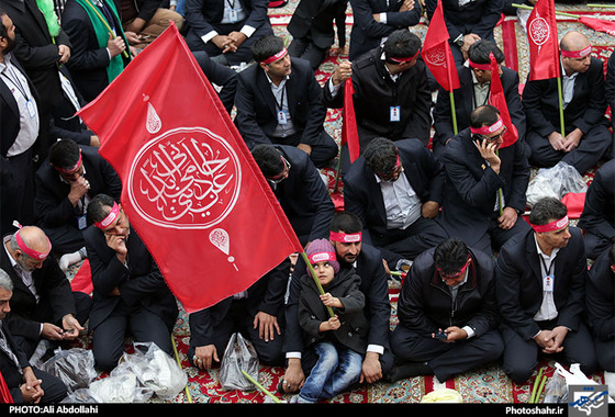 آیین بدرقه زائران و خادمان اربعین حسینی مشهد حرم امام رضا (ع) علی عبدالهی شهرارا