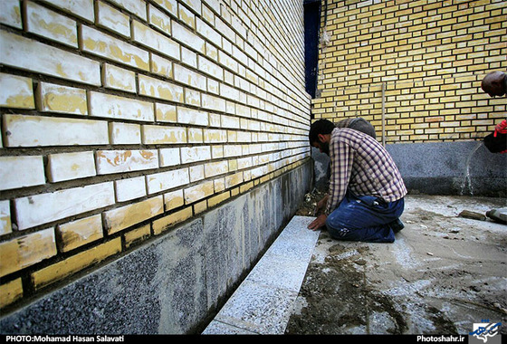 آماده سازی موکب امام رضا (ع) در شهر نجف