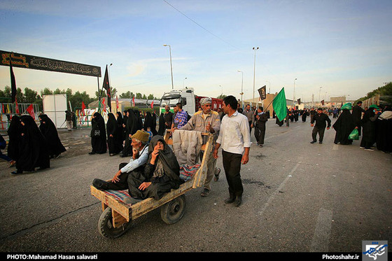 شهر نجف در آستانه اربعین حسینی عکس محمد حسن صلواتی شهرآرا