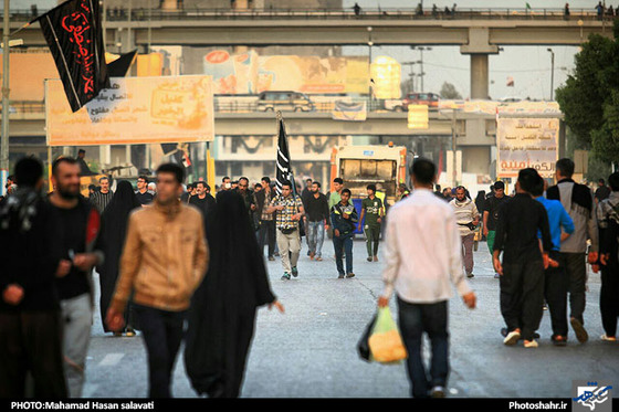 شهر نجف در آستانه اربعین حسینی عکس محمد حسن صلواتی شهرآرا