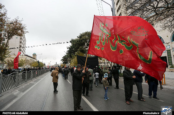 اربعین حسینی در مشهد علی عبدالهی شهرارا