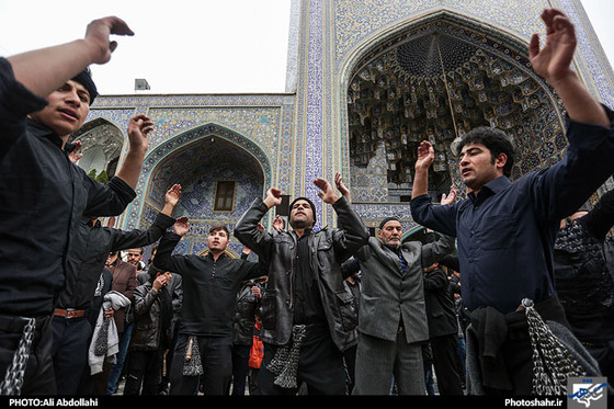 اربعین حسینی در مشهد علی عبدالهی شهرارا