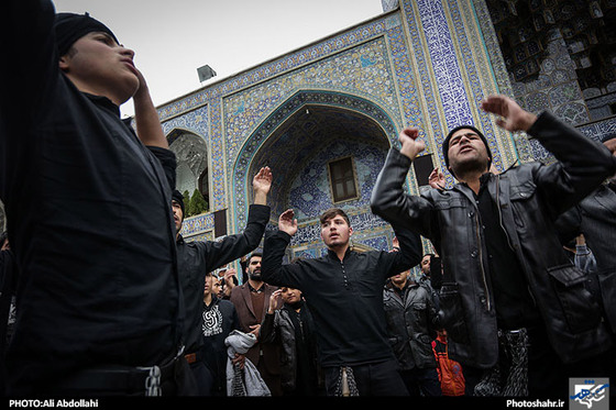 اربعین حسینی در مشهد علی عبدالهی شهرارا