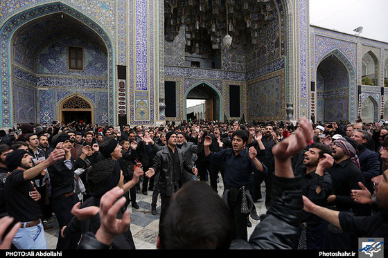اربعین حسینی در مشهد علی عبدالهی شهرارا