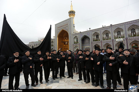 اربعین حسینی در مشهد علی عبدالهی شهرارا