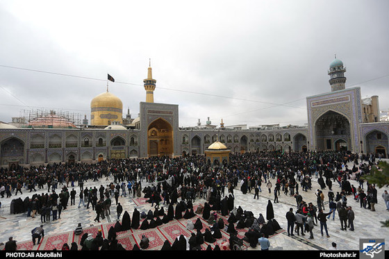 اربعین حسینی در مشهد علی عبدالهی شهرارا