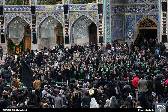 اربعین حسینی در مشهد علی عبدالهی شهرارا
