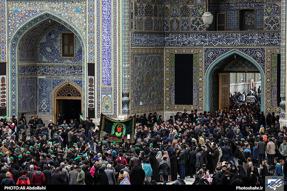 اربعین حسینی در مشهد علی عبدالهی شهرارا