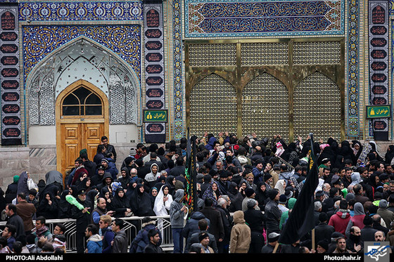 اربعین حسینی در مشهد علی عبدالهی شهرارا