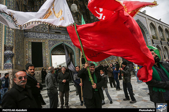 اربعین حسینی در مشهد علی عبدالهی شهرارا