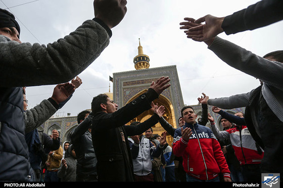 اربعین حسینی در مشهد علی عبدالهی شهرارا