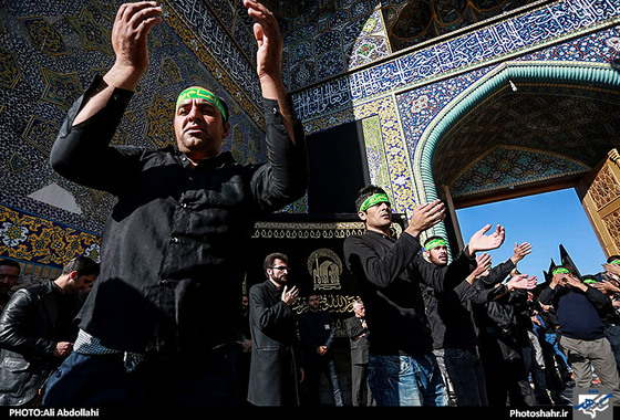  گزارش تصویری / عزاداری روز شهادت امام رضا (ع) در مشهد / عکاس : علی عبداللهی /شهرآرا