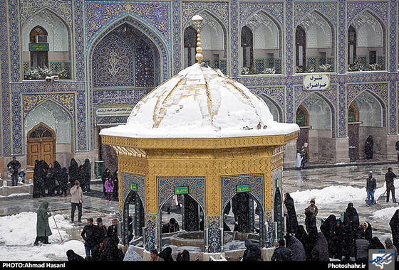 گزارش تصویری | بارش برف در مشهد | عکاس : احمد حسنی /شهرآرا 