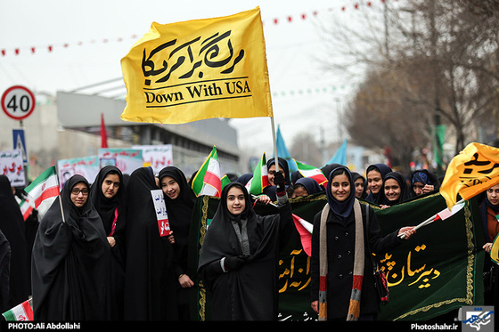 گزارش تصویری | راهپیمایی با شکوه 22 بهمن در مشهد | عکاس : علی عبداللهی /شهرآرا