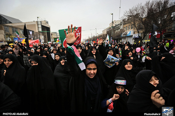 گزارش تصویری | راهپیمایی با شکوه 22 بهمن در مشهد | عکاس : علی عبداللهی /شهرآرا