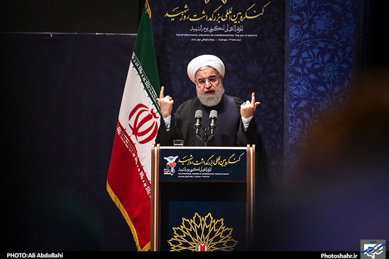 گزارش تصویری |  کنگره بین المللی بزرگداشت شهدای جهان اسلام و روز شهید با حضور رییس جمهور در مشهد |  عکس : علی عبداللهی /شهرآرا