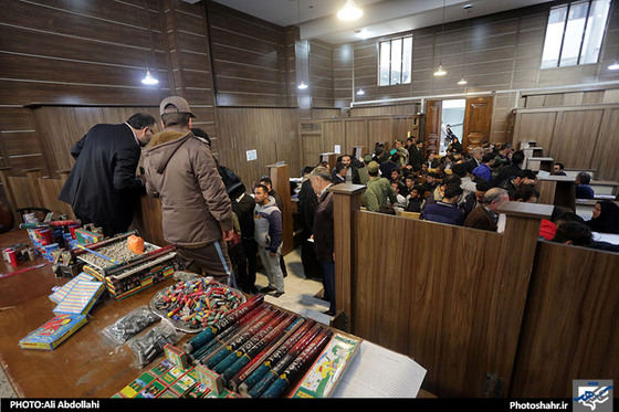 گزارش تصویری  تنبیه اجتماعی بازداشت شدگان چهارشنبه سوری در مشهد عکاس علی عبداللهی شهرآرا