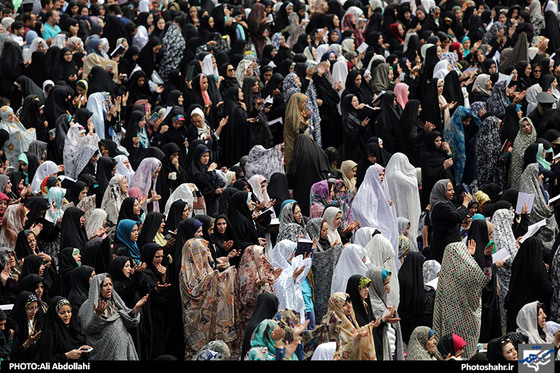 گزارش تصویری حال و هوای نوروز در حرم رضوی عکاس علی عبداللهی شهرآرا
