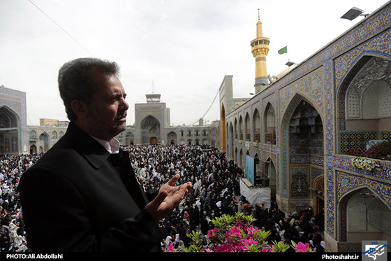 گزارش تصویری حال و هوای نوروز در حرم رضوی عکاس علی عبداللهی شهرآرا
