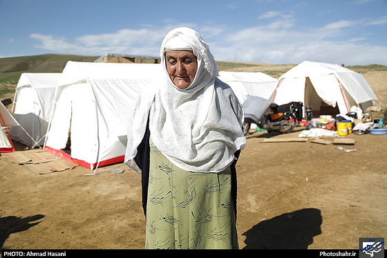 گزارش تصویری | روستای کلاته قدم 4 روز پس از زلزله | عکاس : احمد حسنی /شهرآرا