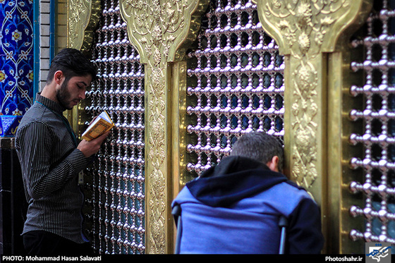 گزارش تصویری | آیین معنوی اعتکاف در حرم مطهر رضوی | عکاس : محمد حسن صلواتی / شهرآرا