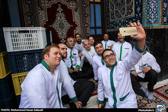 گزارش تصویری | آیین معنوی اعتکاف در حرم مطهر رضوی | عکاس : محمد حسن صلواتی / شهرآرا