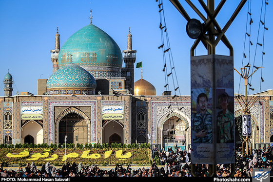 گزارش تصویری /مراسم پرفیض دعای عرفه در حرم رضوی / عکس: محمد حسن صلواتی/ شهرآرا
