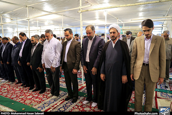 گزارش تصویری | نماز عید سعید قربان در حرم مطهر رضوی  | عکس: محمد حسن صلواتی /شهرآرا