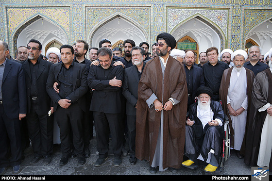 گزارش تصویری / تشییع پیکر آیت الله معصومی در مشهد / عکس : احمد حسنی /شهرآرا