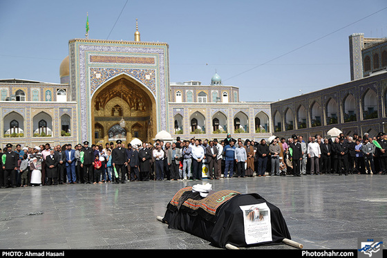 گزارش تصویری / تشییع پیکر آیت الله معصومی در مشهد / عکس : احمد حسنی /شهرآرا