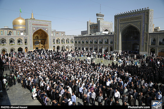 گزارش تصویری / تشییع پیکر آیت الله معصومی در مشهد / عکس : احمد حسنی /شهرآرا