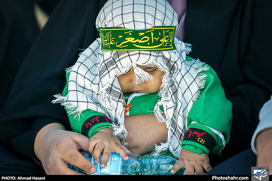 گزارش تصویری / همایش شیرخوارگان حسینی در حرم رضوی / عکس : احمد حسنی /شهرآرا
