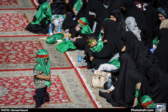 گزارش تصویری / همایش شیرخوارگان حسینی در حرم رضوی / عکس : احمد حسنی /شهرآرا