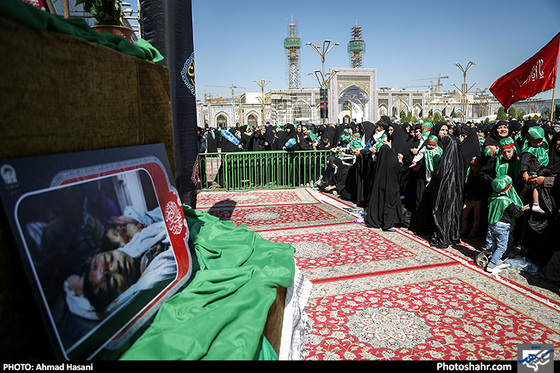 گزارش تصویری / همایش شیرخوارگان حسینی در حرم رضوی / عکس : احمد حسنی /شهرآرا